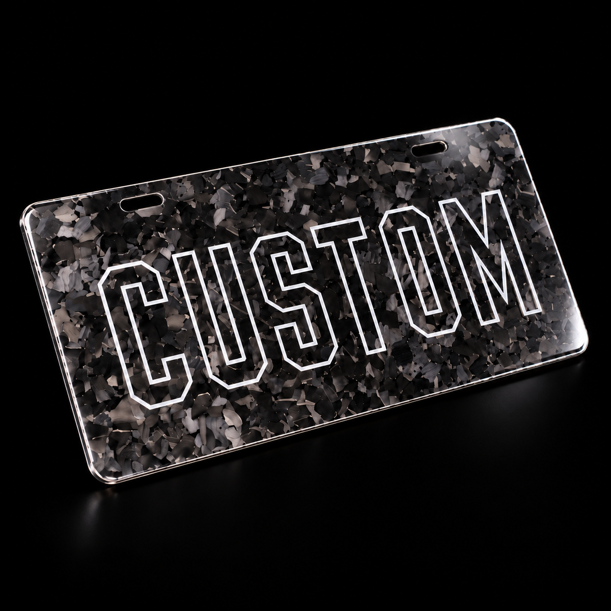 CarbonERA Custom Decorative License Plate – product image 3