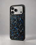 CarbonERA Blue Forged case on iPhone 17 Pro