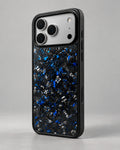 CarbonERA Blue Forged case on iPhone 17 Pro Max