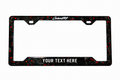 CarbonERA Custom License Plate Frame – personalization example